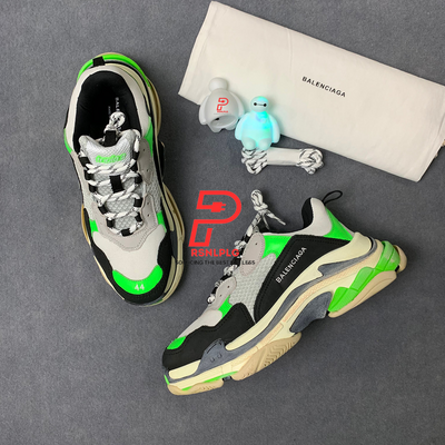 Triple S Sneaker 'Green Black'