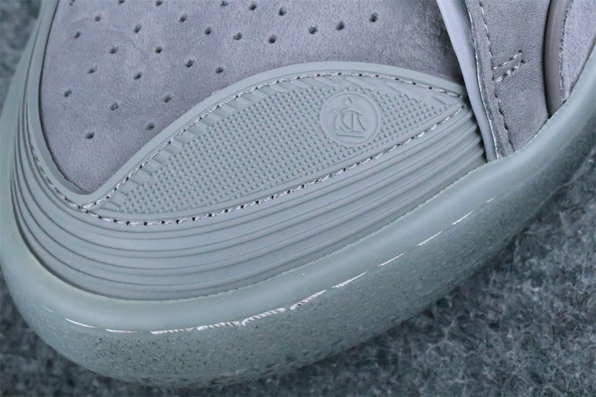 Lanvin Curb Sneakers 'Speckled Effect - Light Grey'