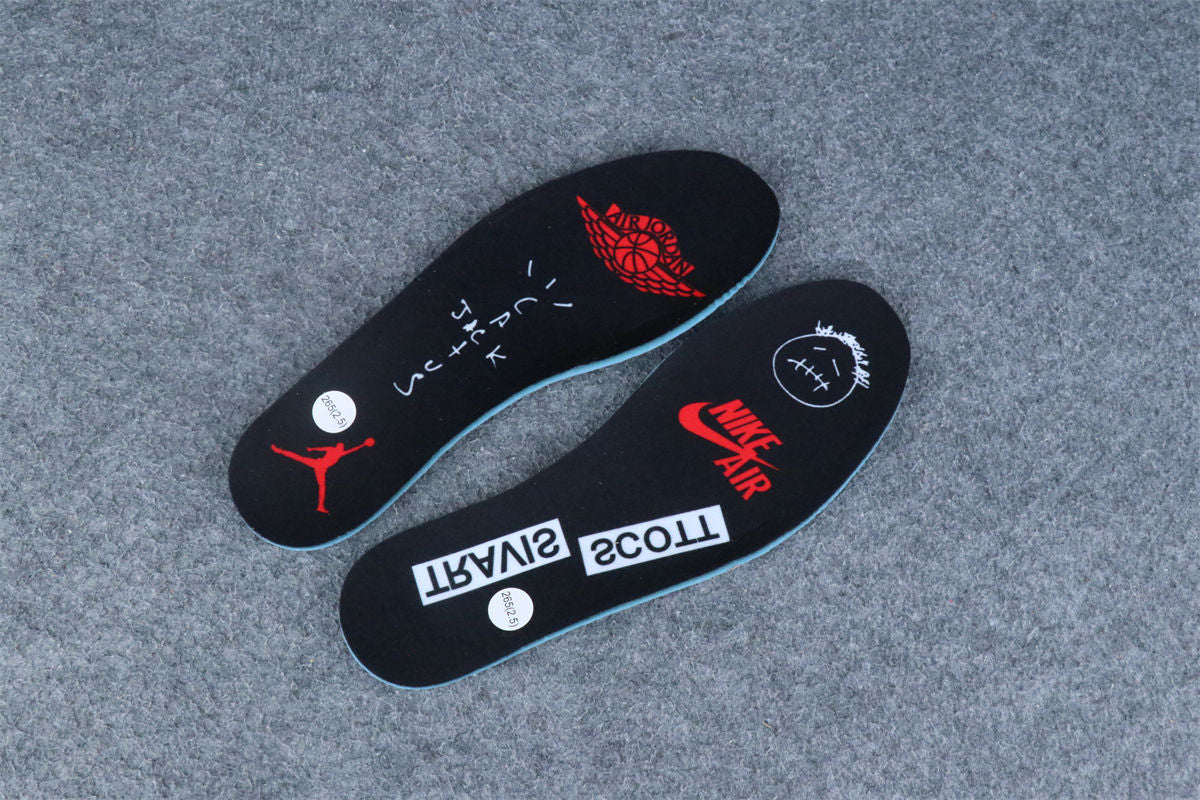 (Custom) Air Jordan 1 Low 'Black Red'