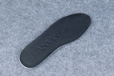Lanvin Curb Sneakers 'Black Grey'