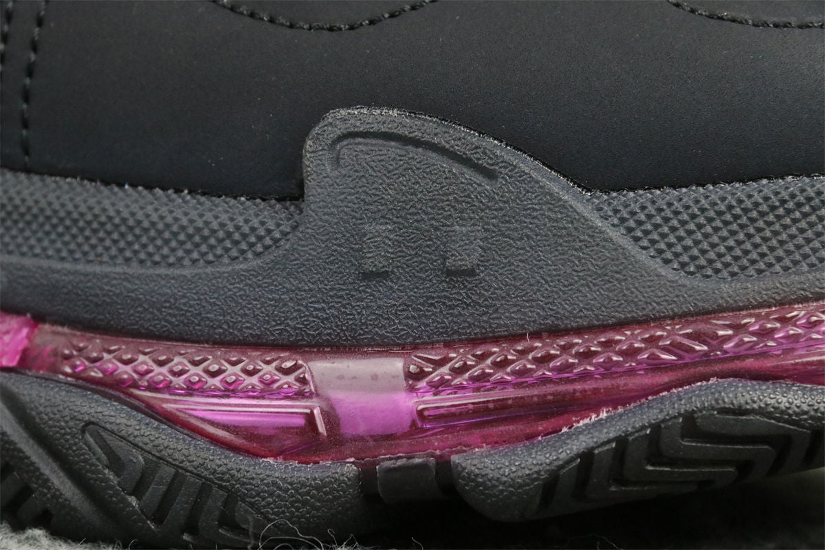 Wmns Triple S 'Clear Sole - Black Pink Neon'