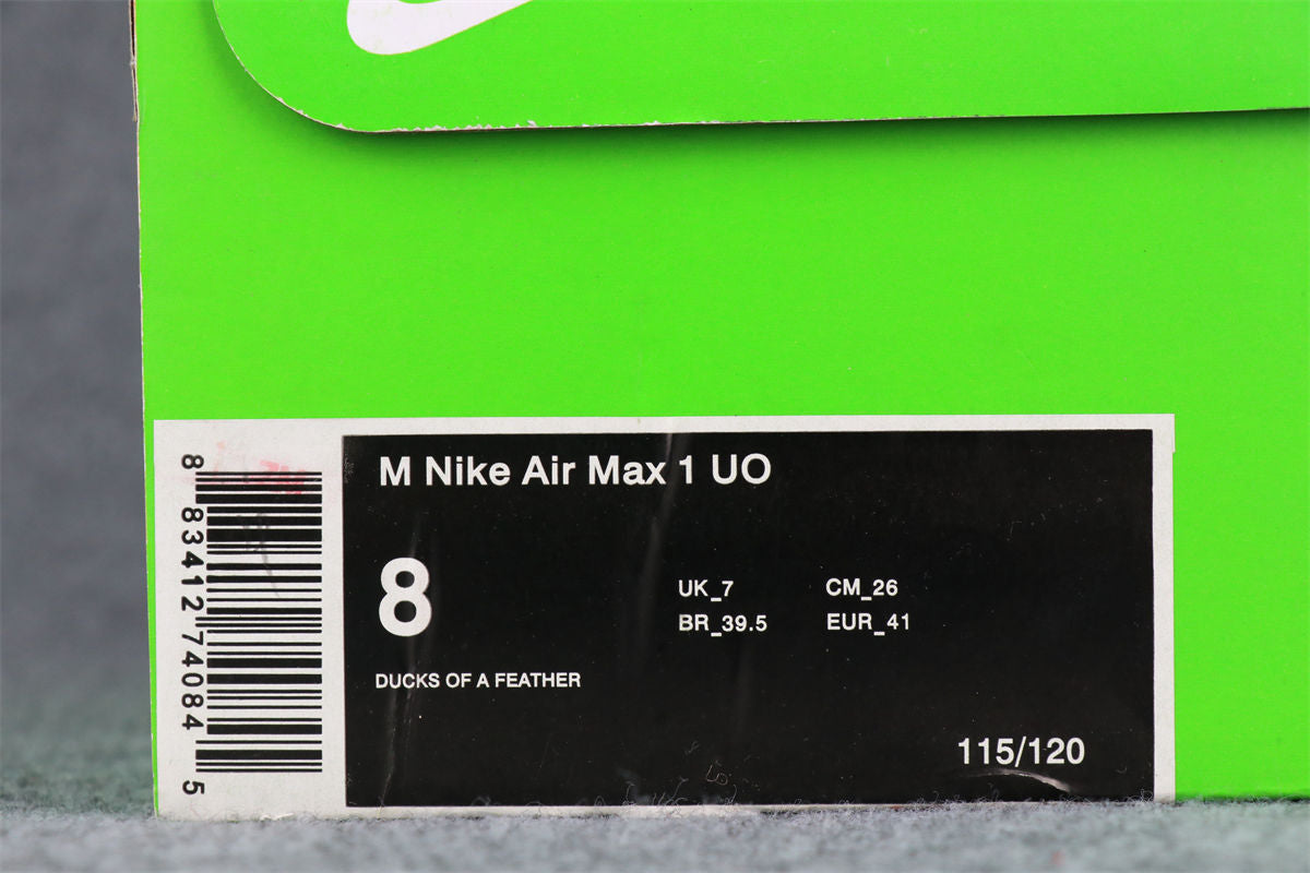 Division Street x Tinker Hatfield x Air Max 1 'University of Oregon - Ducks of a Feather' Sample