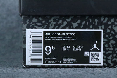 Air Jordan 3 Retro 'Pure Money' 2025