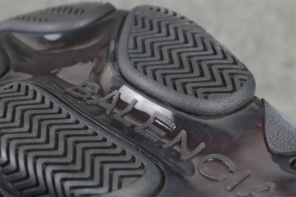 Wmns Triple S 'Clear Sole - Black Pink Neon'