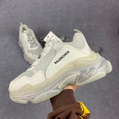 Triple S Clear Sole 'White Grey'