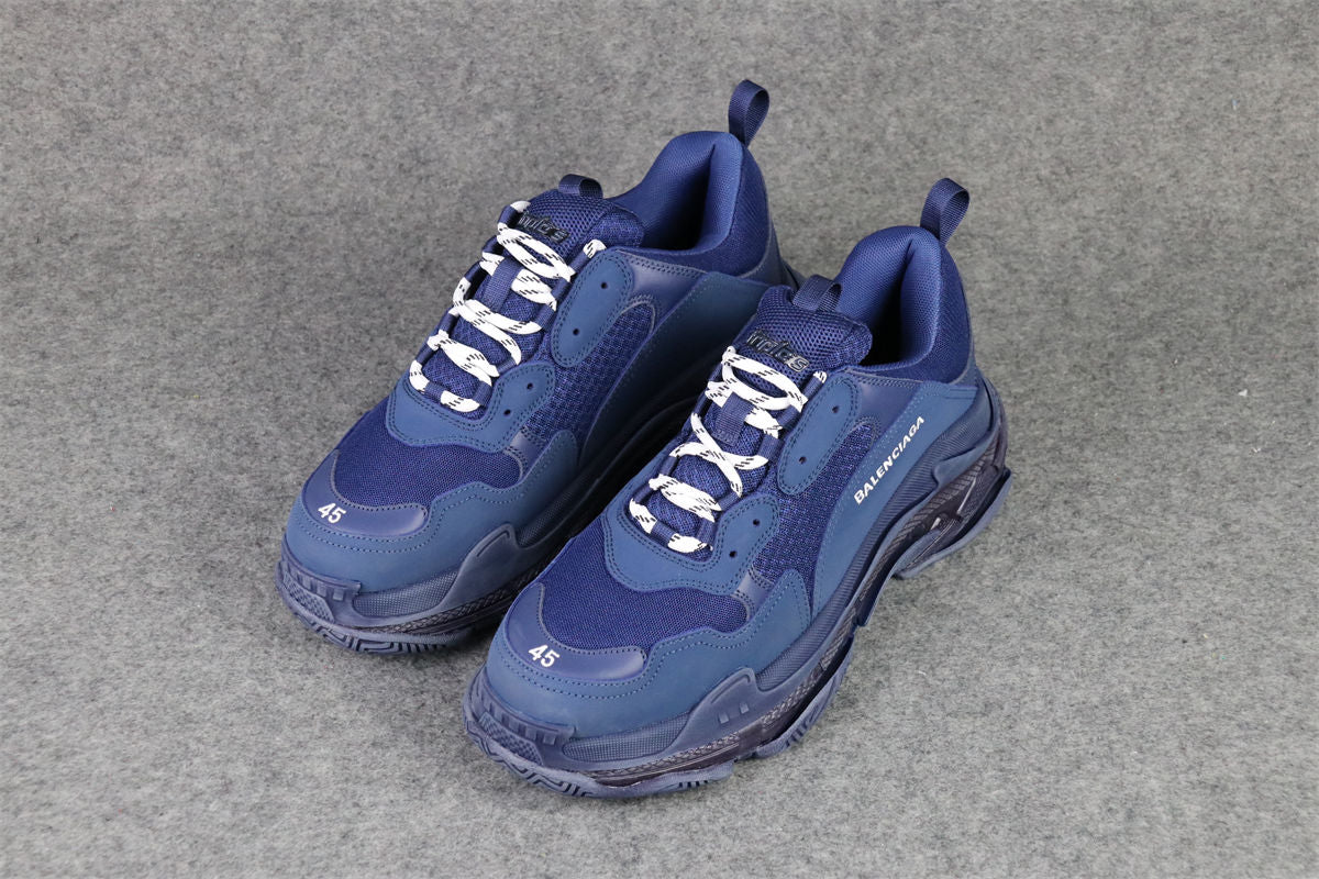 Wmns Triple S 'Clear Sole - Navy'