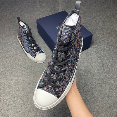 B23 High 'Oblique Strass - Blue'