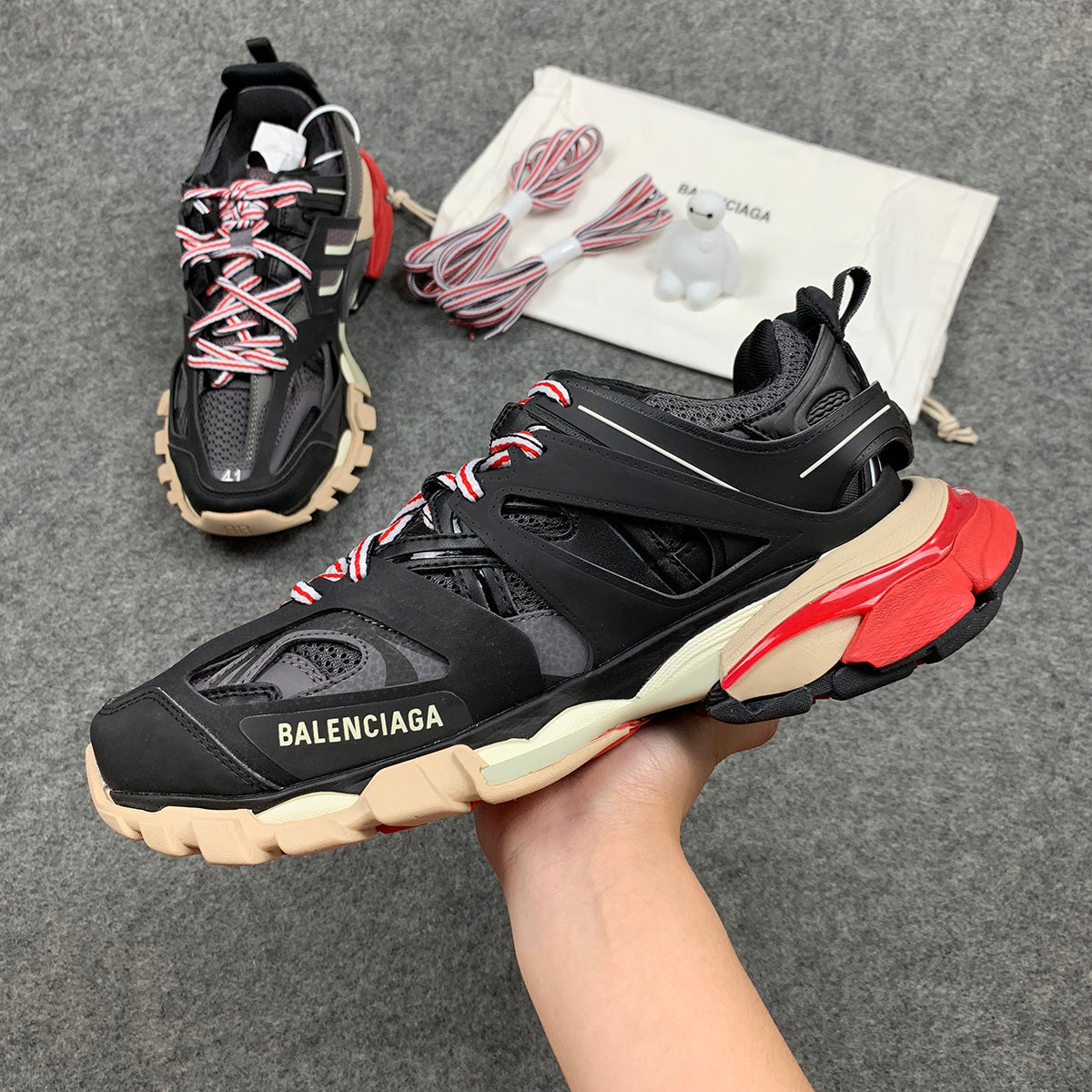 Track Trainer 'Black Red'