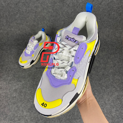 Wmns Triple S 'Purple Yellow'