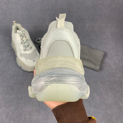 Triple S Clear Sole 'White Grey'