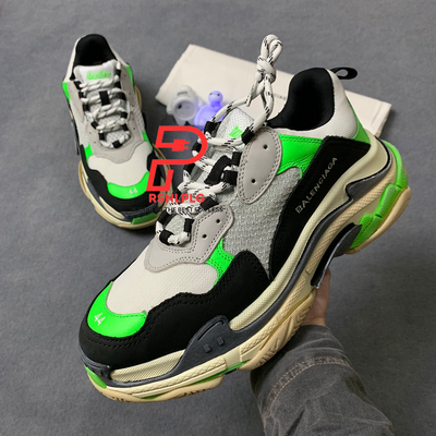 Triple S Sneaker 'Green Black'