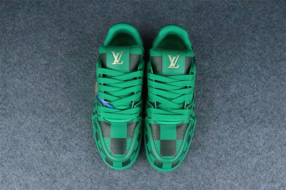 LVT Trainer Sneaker 'Damier Pop Green'