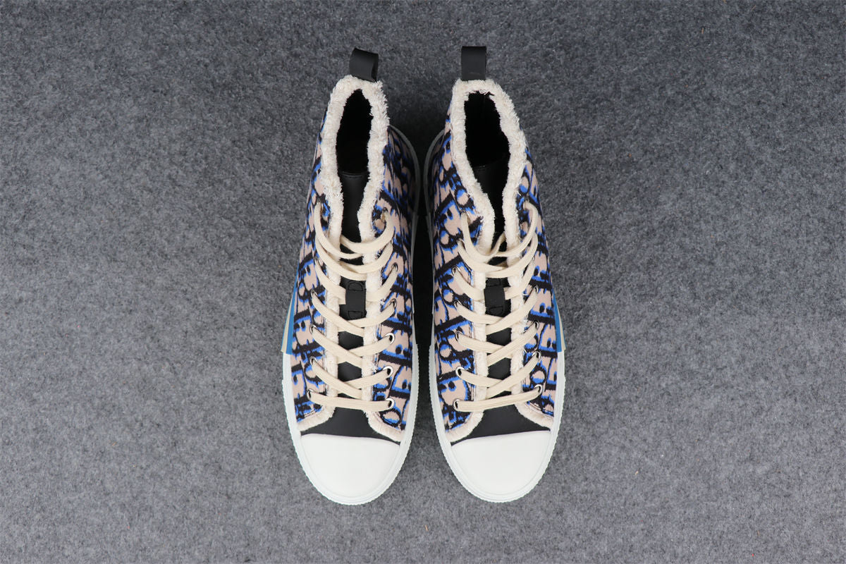 B23 High 'Beige Black Navy Tapestry'