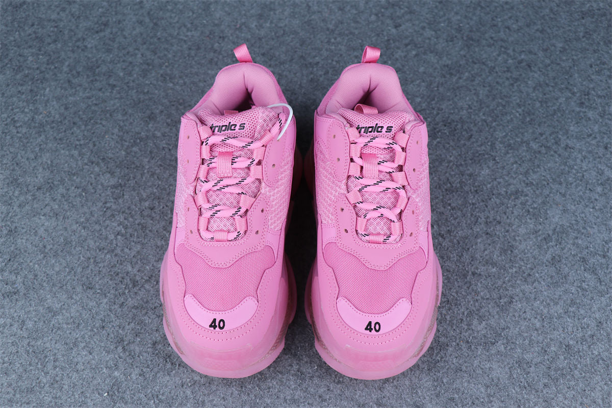 Wmns Triple S 'Clear Sole - Pink'
