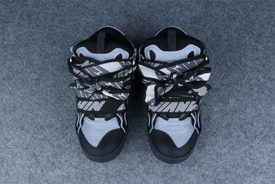 Lanvin Curb Sneakers 'Black Grey'