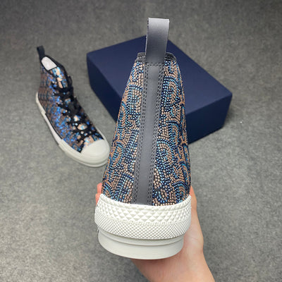 B23 High 'Oblique Strass - Blue'
