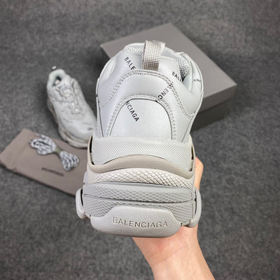 Triple S 'Allover Logo - Grey'