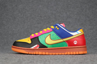 (CUSTOM) Nike Dunk Low "What the Super Mario"