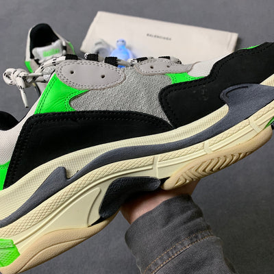 Triple S Sneaker 'Green Black'