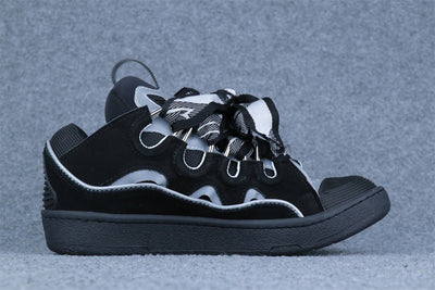 Lanvin Curb Sneakers 'Black Grey'