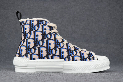 B23 High 'Beige Black Navy Tapestry'