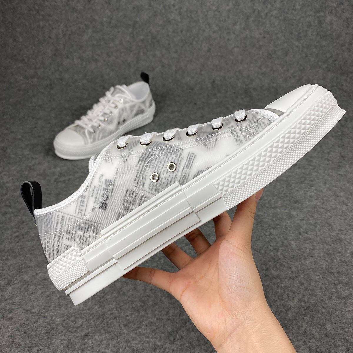 Daniel Arsham x B23 Low 'Newsprint'