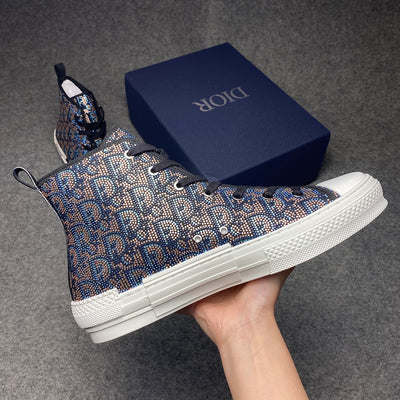 B23 High 'Oblique Strass - Blue'
