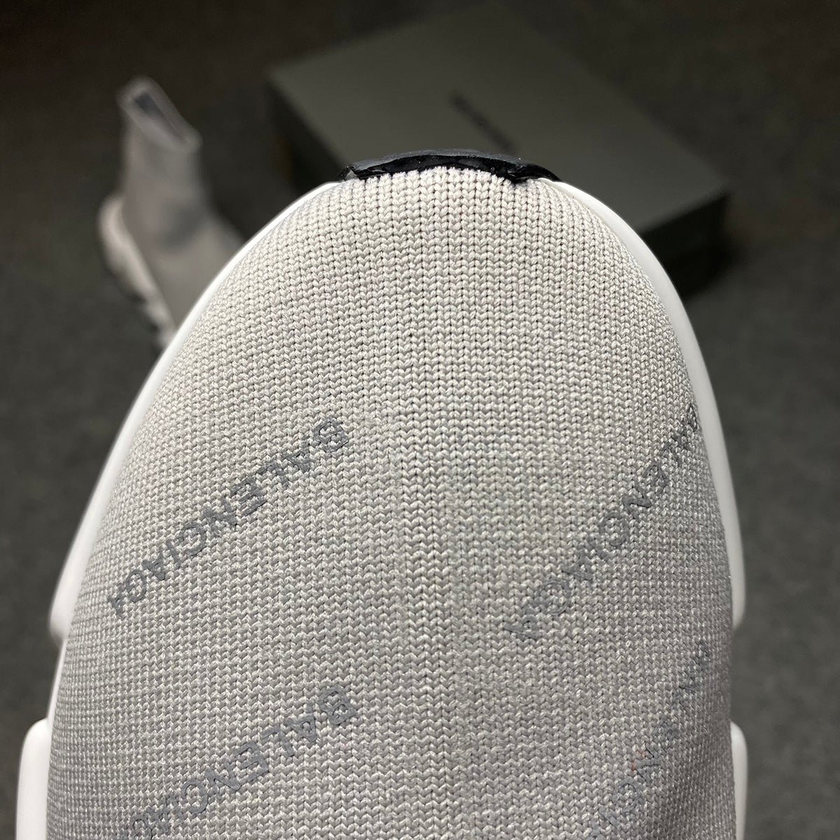 Speed Trainer Mid 'Allover Logo - 'Grey'