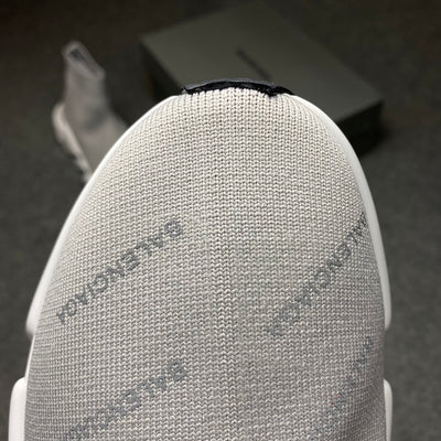 Speed Trainer Mid 'Allover Logo - 'Grey'