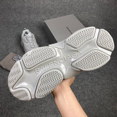 Triple S 'Allover Logo - Grey'