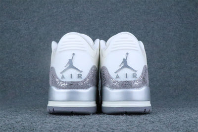 Wmns Air Jordan 3 Retro 'Sail Metallic Silver'