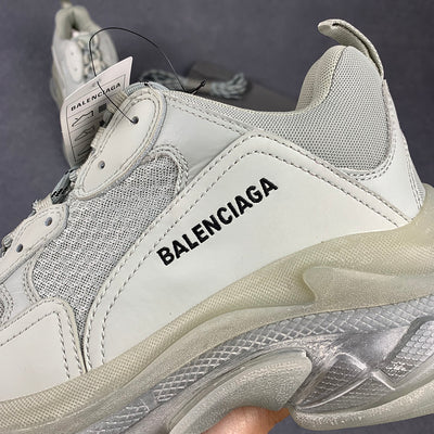 Triple S Clear Sole 'White Grey'