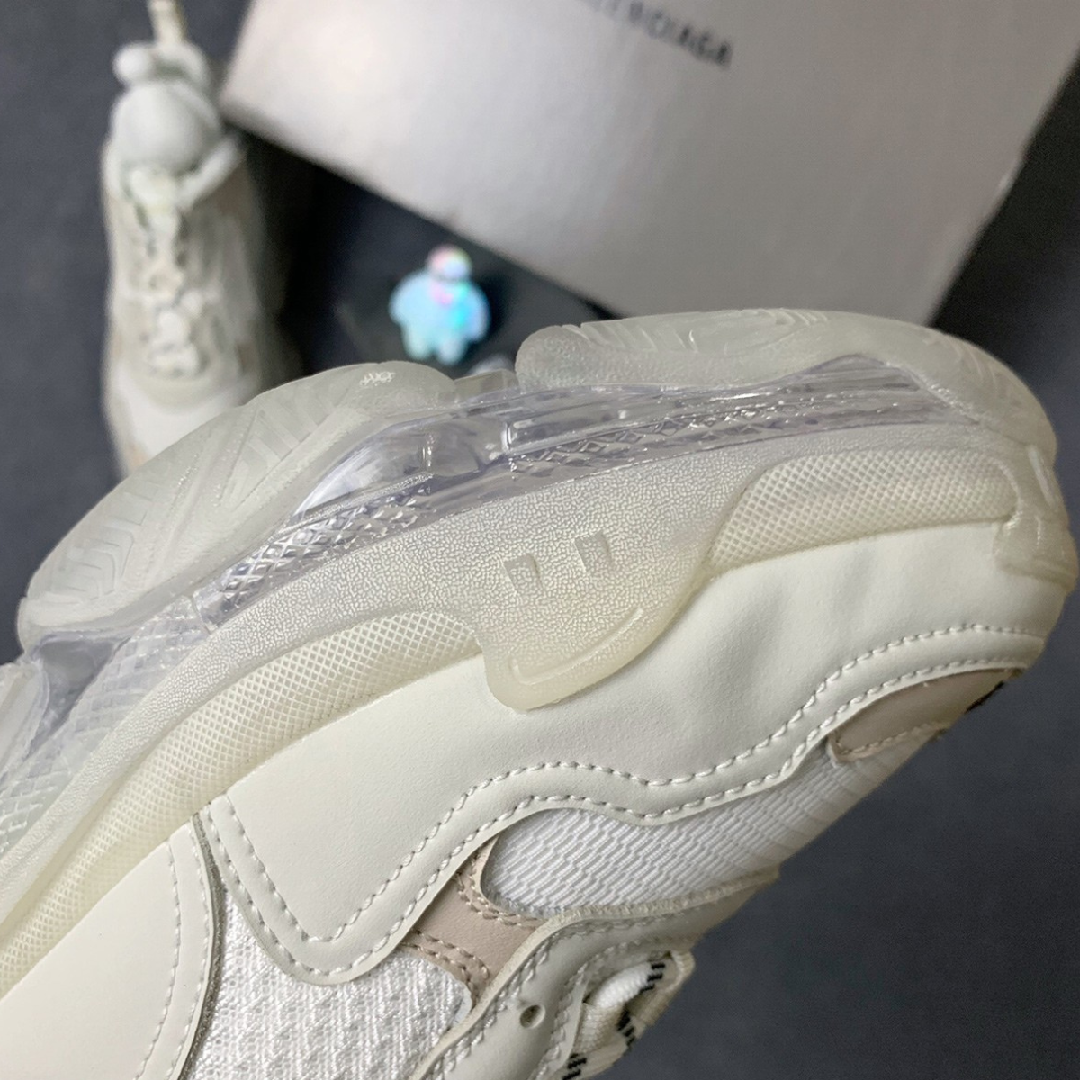 Triple S 'White Clear Sole'
