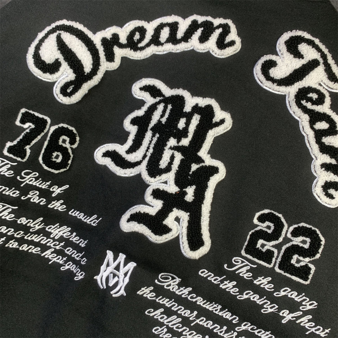 Amiri Dream Team VARSITY JACKET 'Black' – Prsnlplg