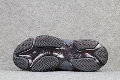 Wmns Triple S 'Clear Sole - Black Pink Neon'