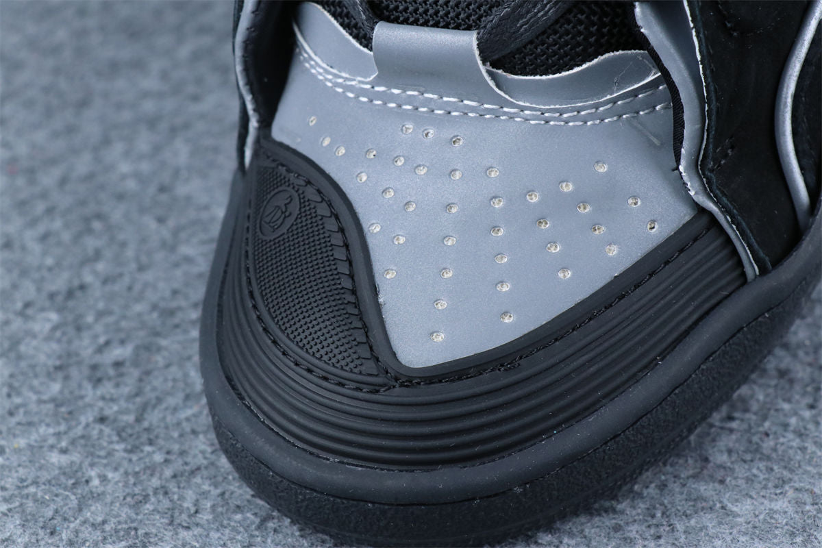 Lanvin Curb Sneakers 'Black Grey'
