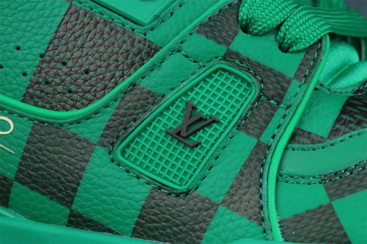 LVT Trainer Sneaker 'Damier Pop Green'