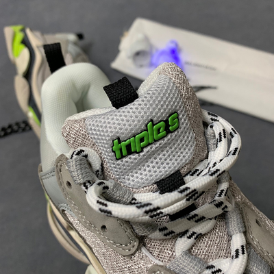 Triple S Sneaker 'Grey Neon'