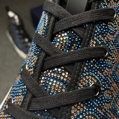 B23 High 'Oblique Strass - Blue'