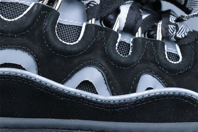Lanvin Curb Sneakers 'Black Grey'