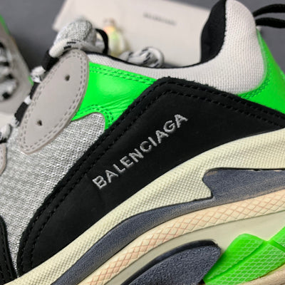 Triple S Sneaker 'Green Black'