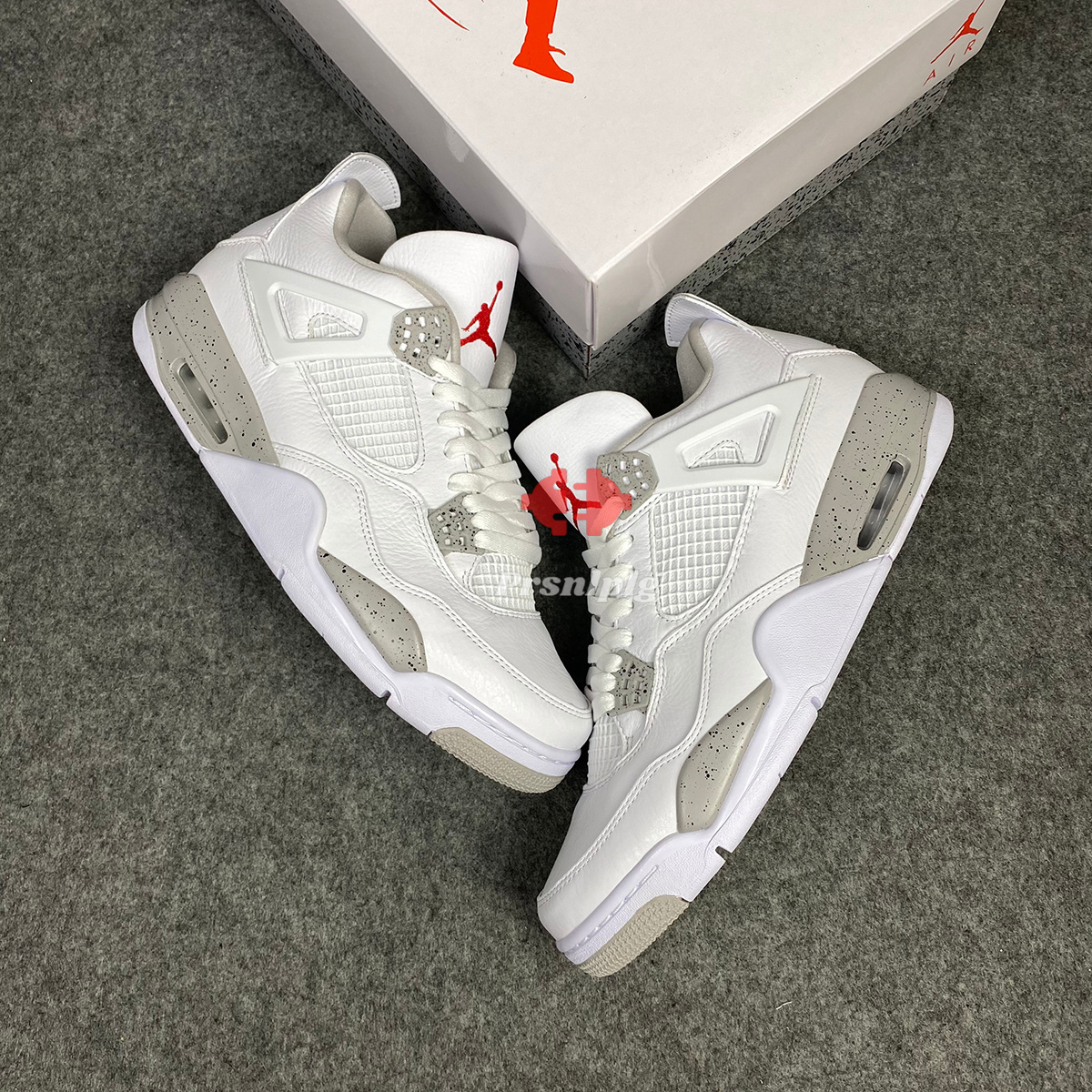 Air Jordan 4 Rétro 'Oréo Blanc' 