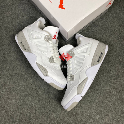 Air Jordan 4 Rétro 'Oréo Blanc' 