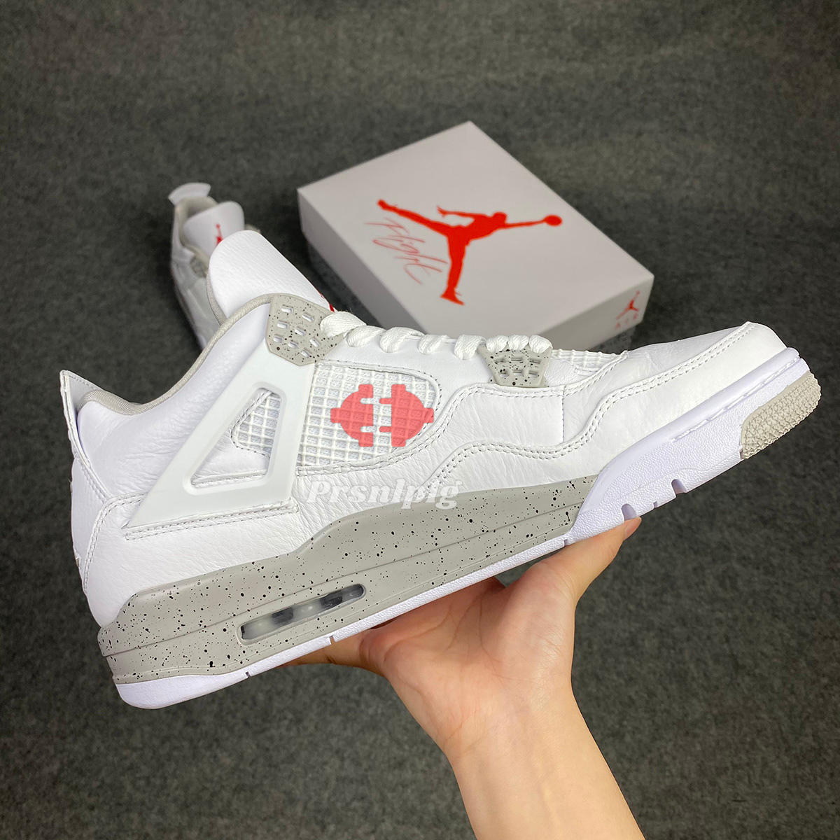 Air Jordan 4 Rétro 'Oréo Blanc' 