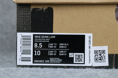 Off-White x Dunk Low 'Lot 09 of 50'