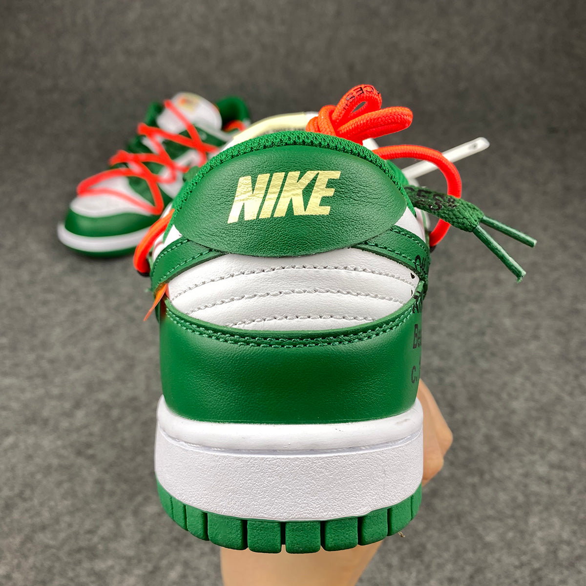 Off-White x Dunk Low 'Pine Green'