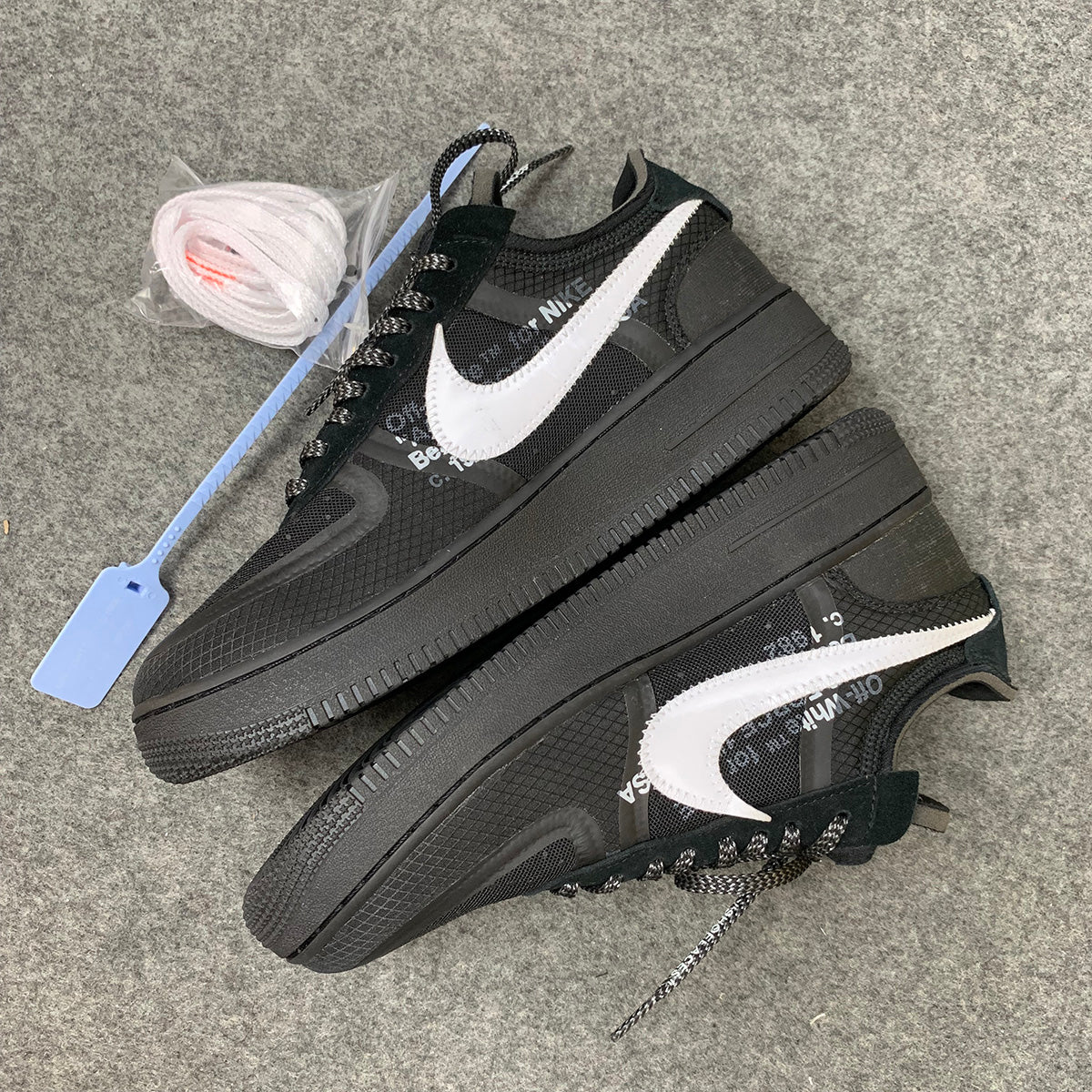 Off-White x Air Force 1 Low 'Black'