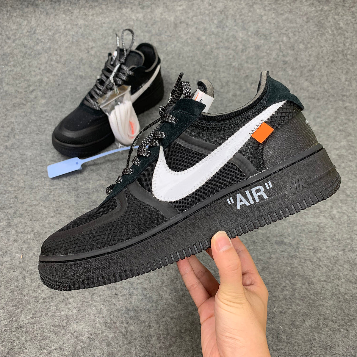 Off-White x Air Force 1 Low 'Black'