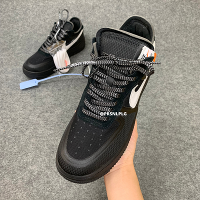 Off-White x Air Force 1 Low 'Black'