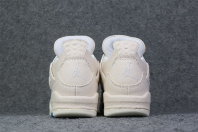 Wmns Air Jordan 4 Retro 'Blank Canvas'
